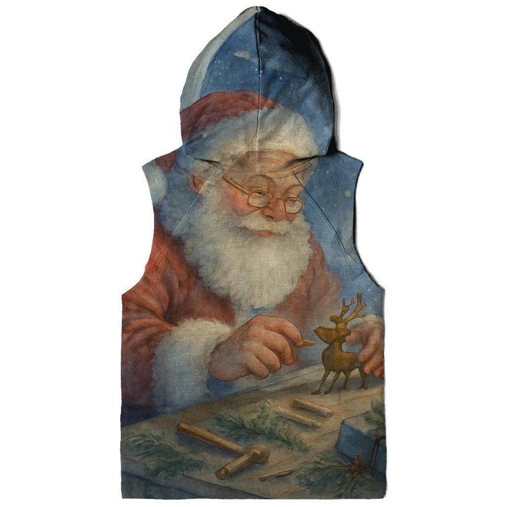 Workshop Moonlight Toymaker Santa custom hoodies