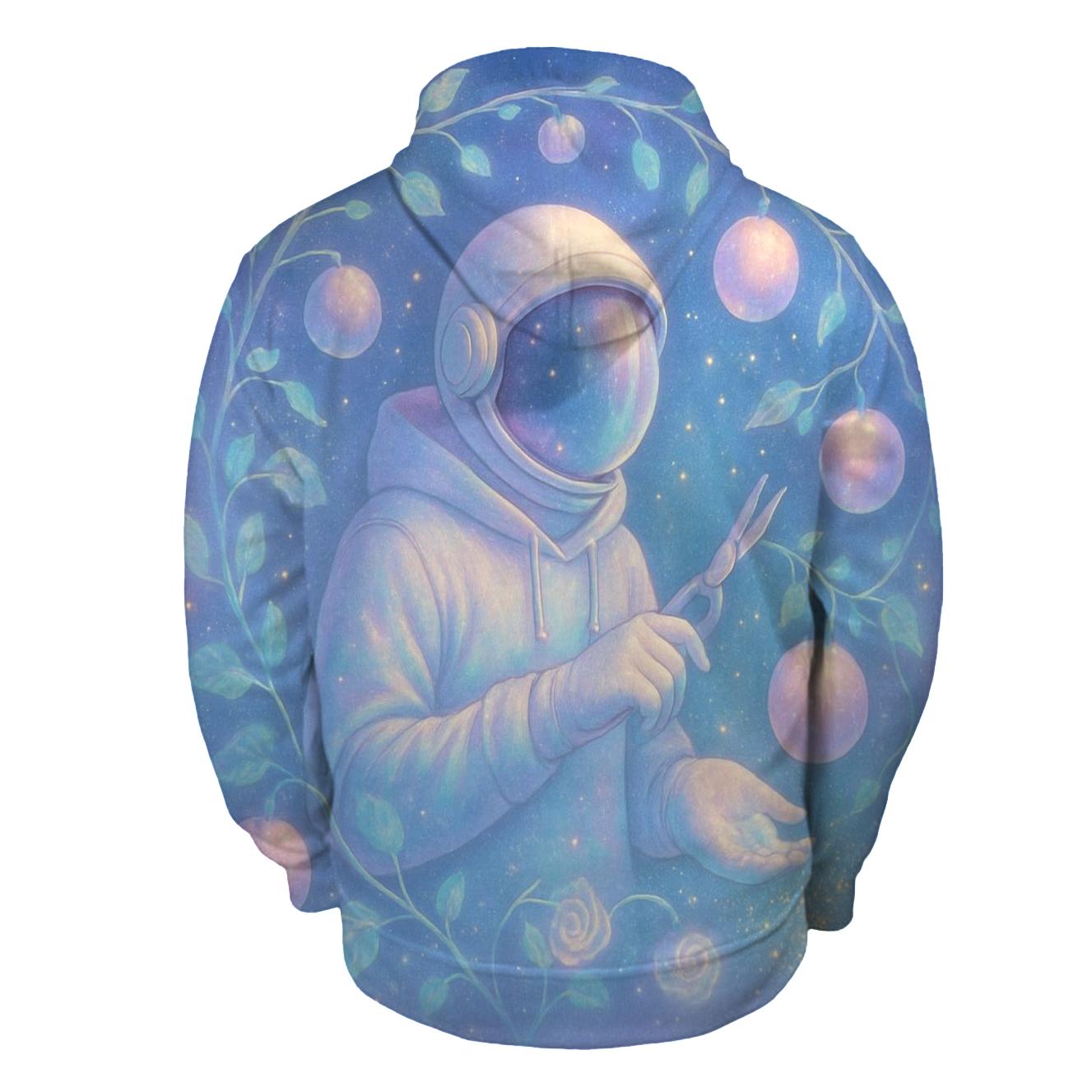 Gravity Orchard Of The Nebula Gardener zip-up hoodies