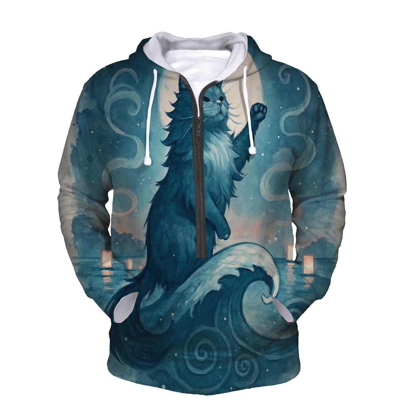 Lantern Tide Guardian Cat custom hoodies