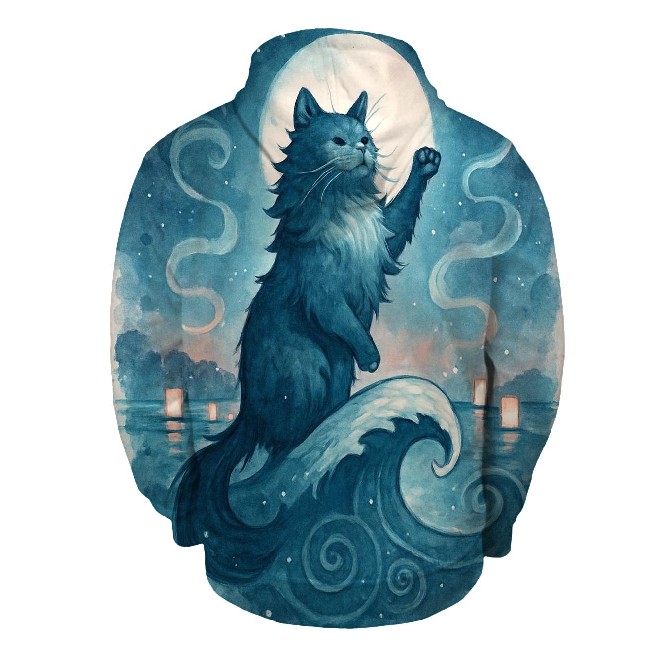 Lantern Tide Guardian Cat custom hoodies