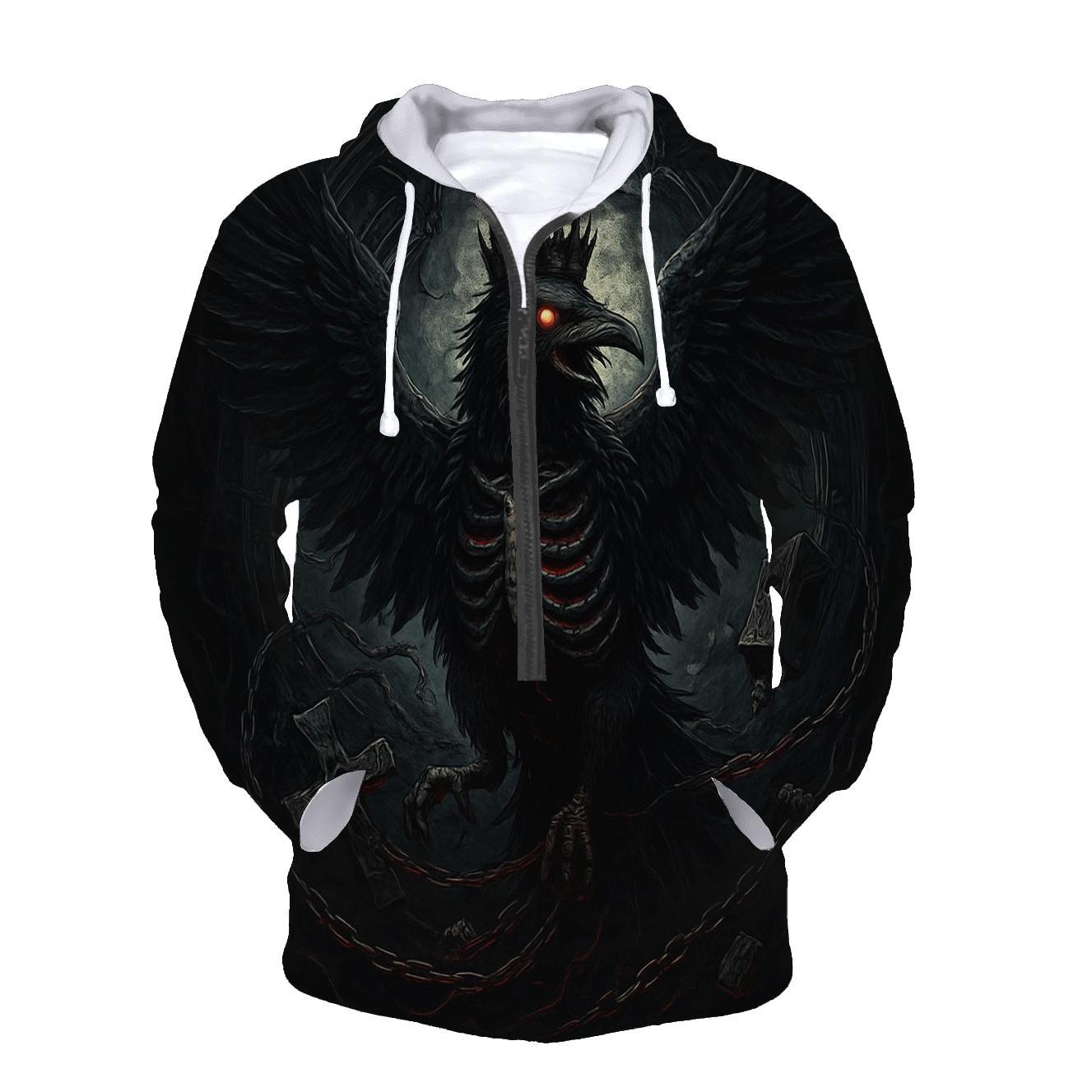 The Obsidian Choir Of Crows designer hoodies