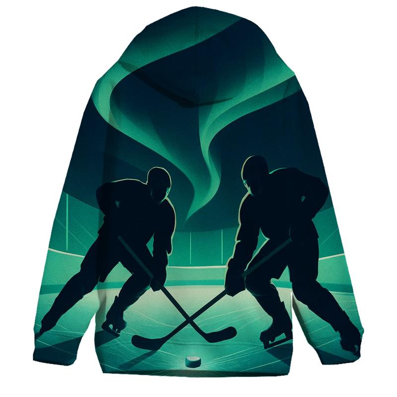 Aurora Ice Rink Faceoff zip-up hoodies