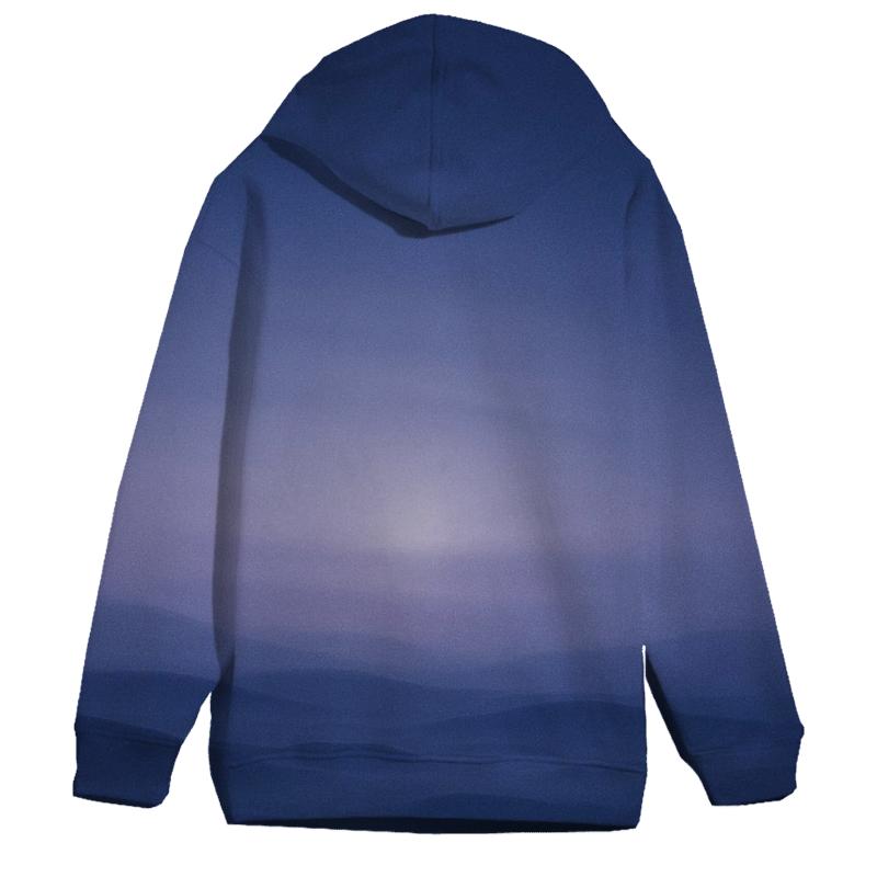 Moonlit Tundra Drift lightweight hoodies