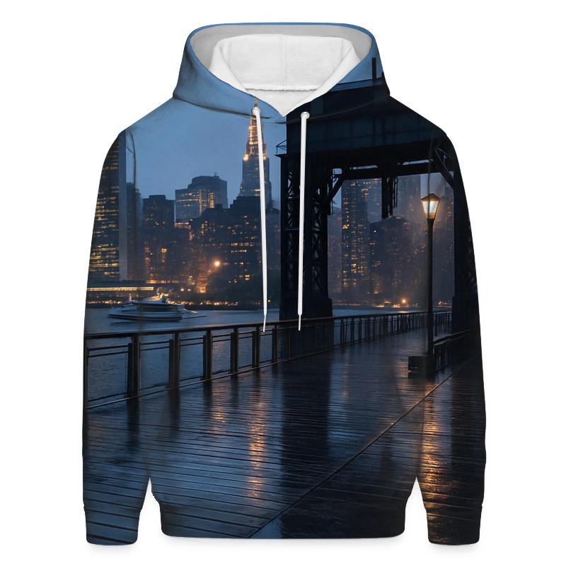 Rain Gloss Rush At Dusk From The Long Island City Gantry hoodies fashion