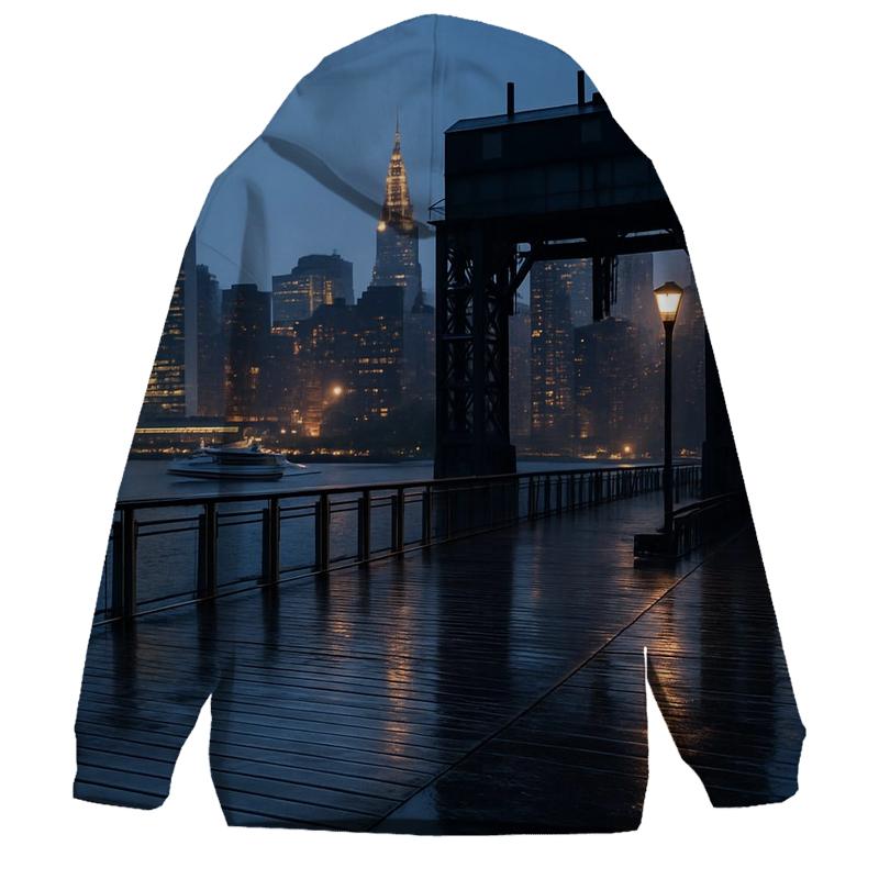 Rain Gloss Rush At Dusk From The Long Island City Gantry hoodies fashion