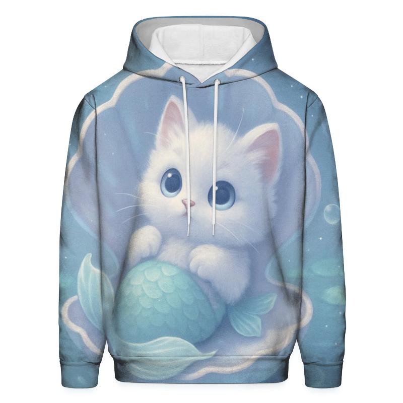 Moonlit Purrmaid Lagoon hoodie designs