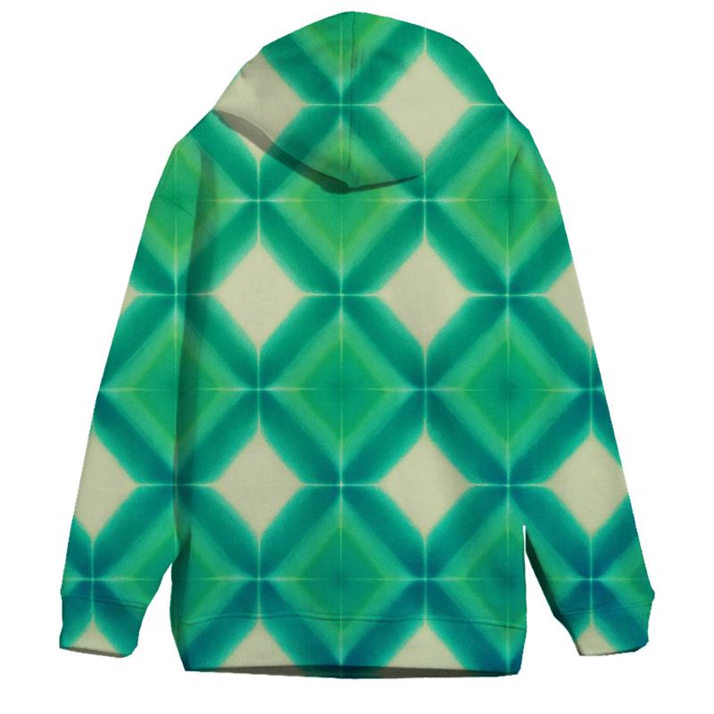 Aurora Itajime Clamp Grid Drift lightweight hoodies