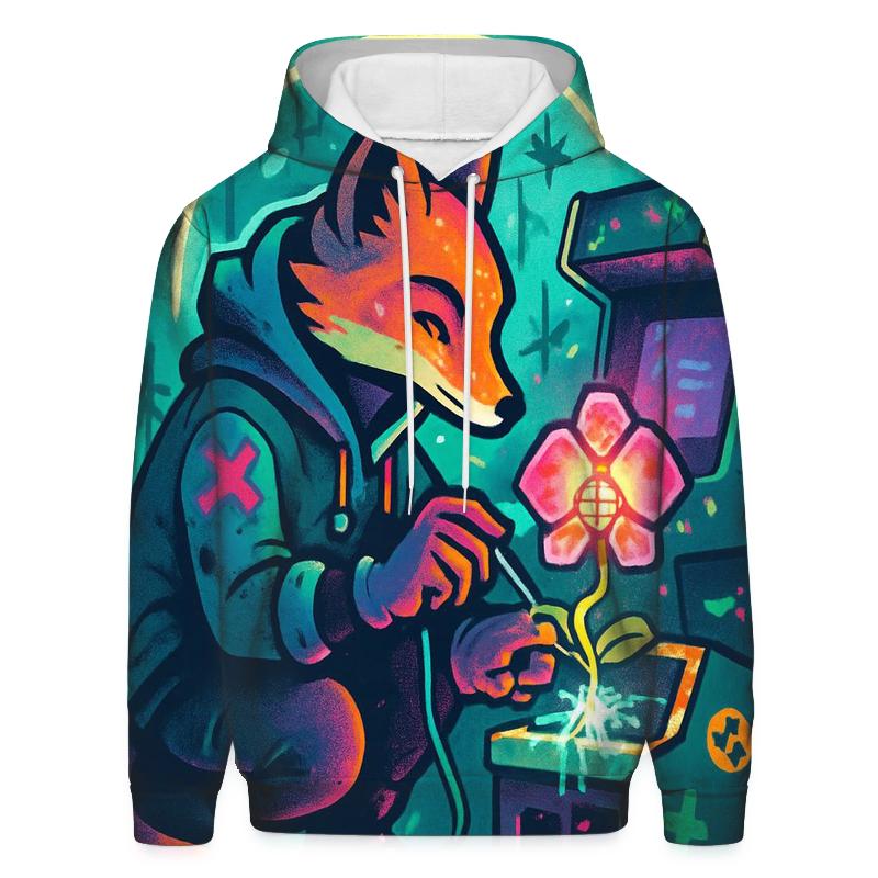 Midnight Arcade Botanist pullover hoodies