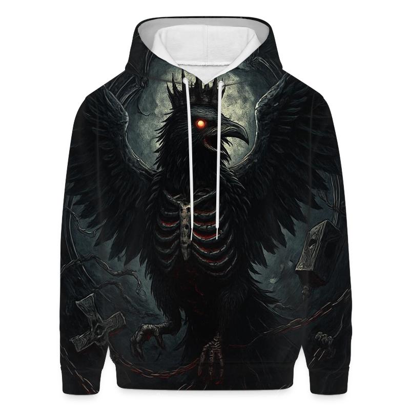 The Obsidian Choir Of Crows heavyweight hoodies
