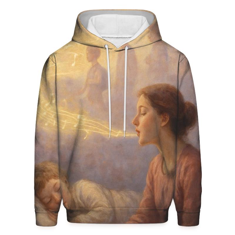 Heart Rooted In Her Voice Lullabies That Become Lifelong Courage printed hoodies