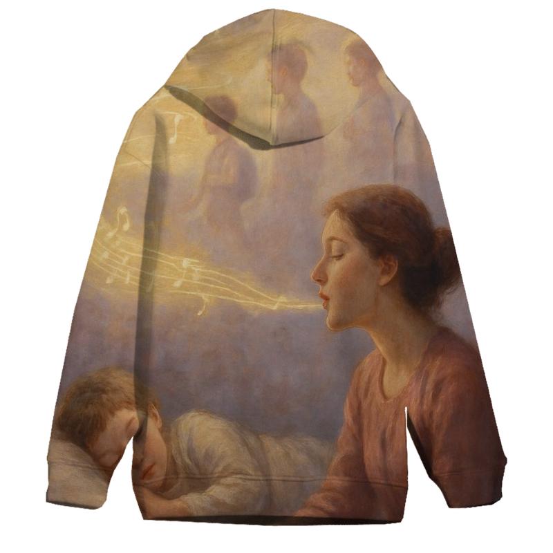 Heart Rooted In Her Voice Lullabies That Become Lifelong Courage printed hoodies