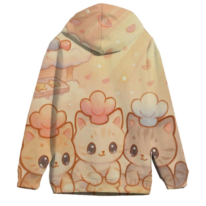 Sunrise Cloud Bakery Kittens hoodie styles