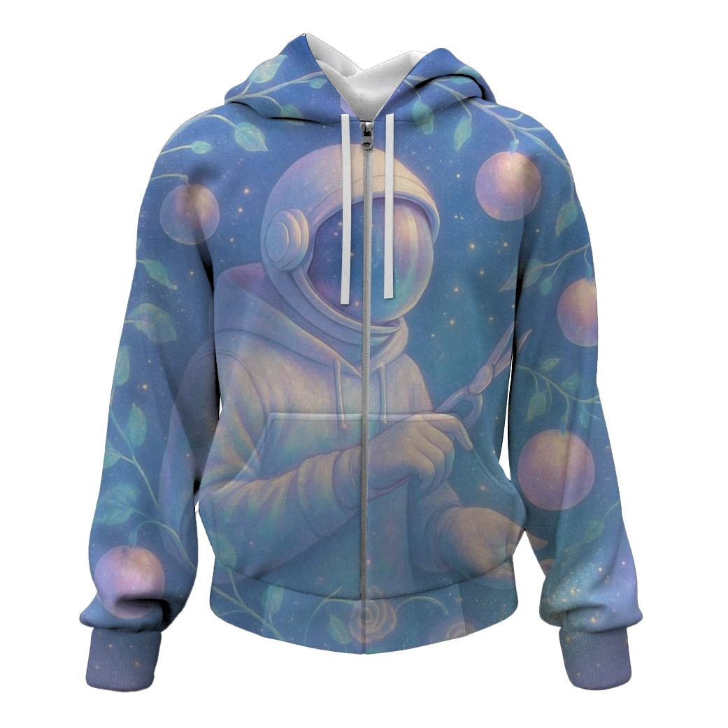 Gravity Orchard Of The Nebula Gardener premium hoodies