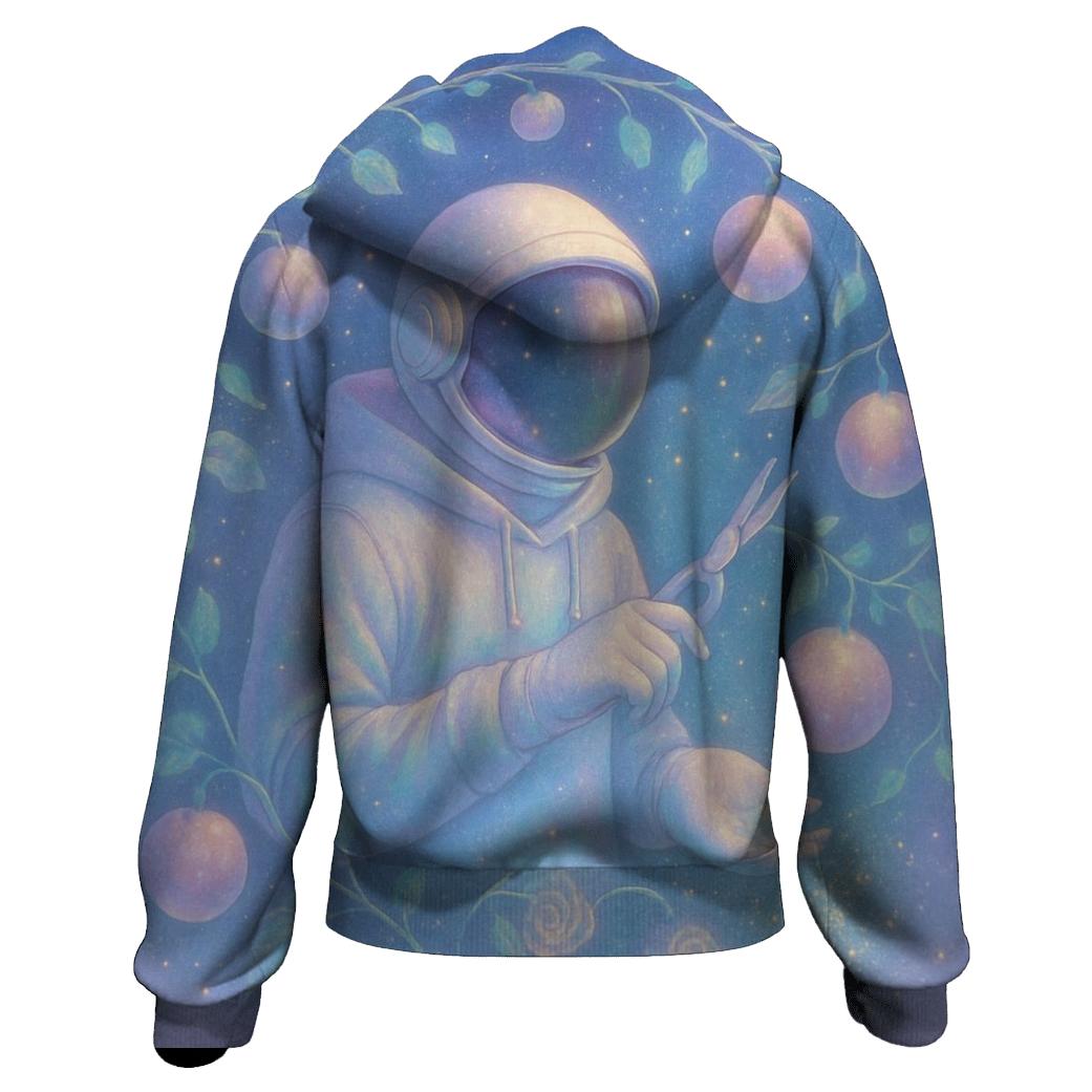 Gravity Orchard Of The Nebula Gardener premium hoodies