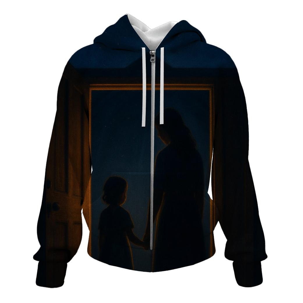 The Quiet North Star A Mothers Love That Always Points Home premium hoodies