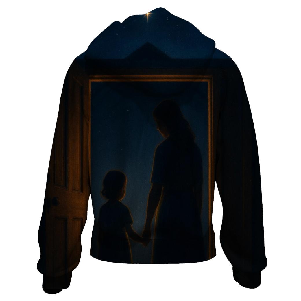 The Quiet North Star A Mothers Love That Always Points Home premium hoodies