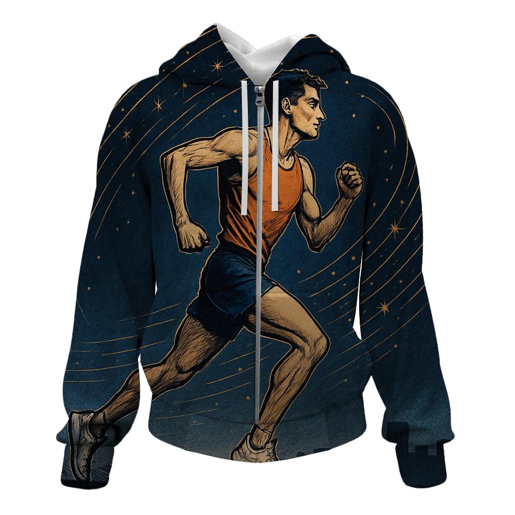 Midnight Marathon Star Trails hoodies fashion