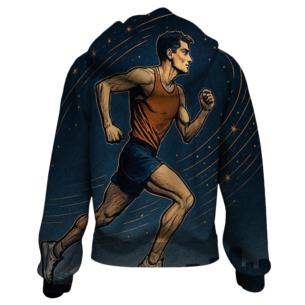 Midnight Marathon Star Trails hoodies fashion