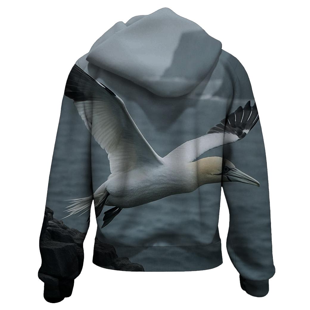 Basalt Windlift Northern Gannet premium hoodies