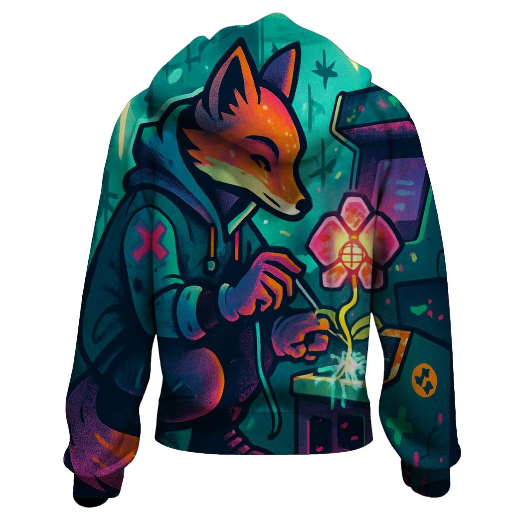 Midnight Arcade Botanist heavyweight hoodies