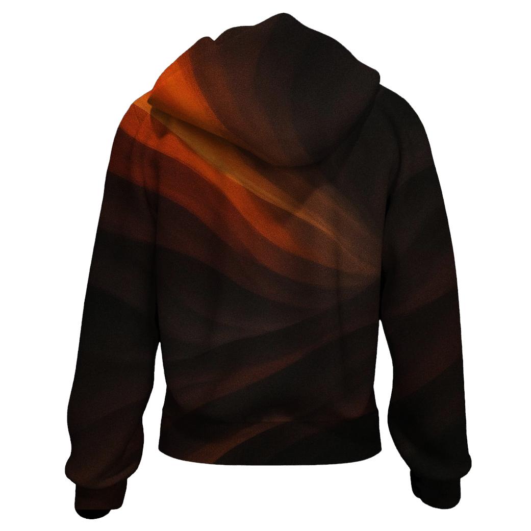 Molten Canyon Veil zip-up hoodies