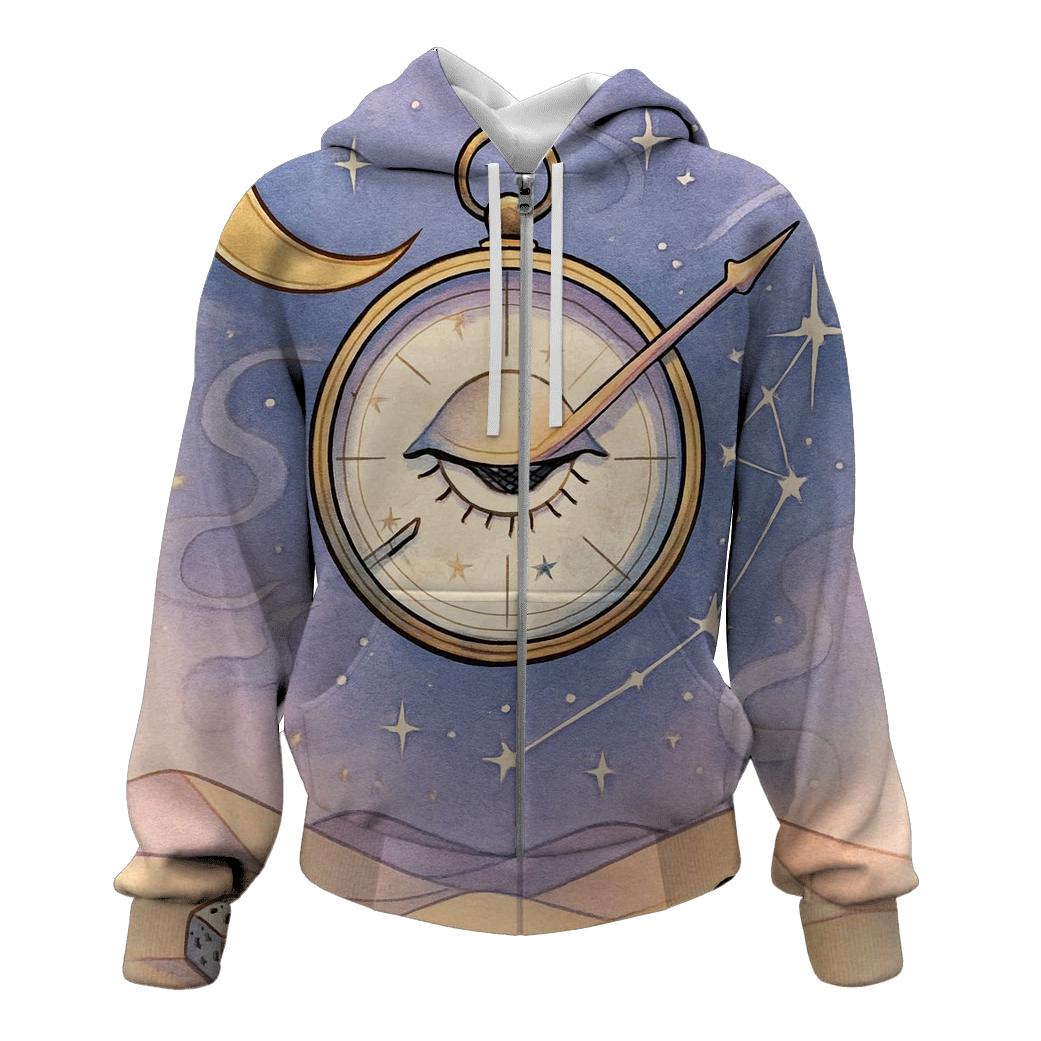 The Compass That Dreams Back premium hoodies