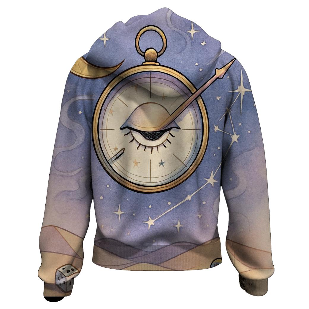 The Compass That Dreams Back premium hoodies