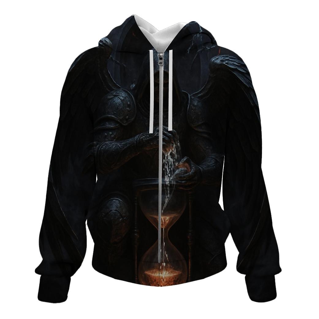 Hourglass Of The Iron Seraph printed hoodies