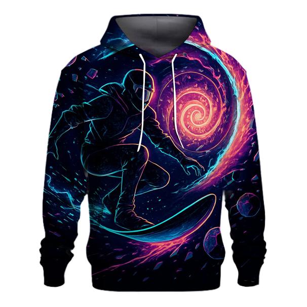 Neon Chrono Rift Star Surfer premium hoodies