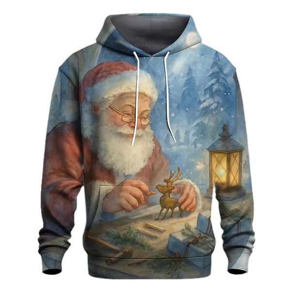 Workshop Moonlight Toymaker Santa hoodie designs