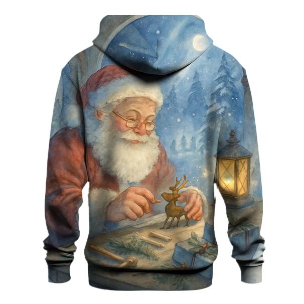 Workshop Moonlight Toymaker Santa hoodie designs
