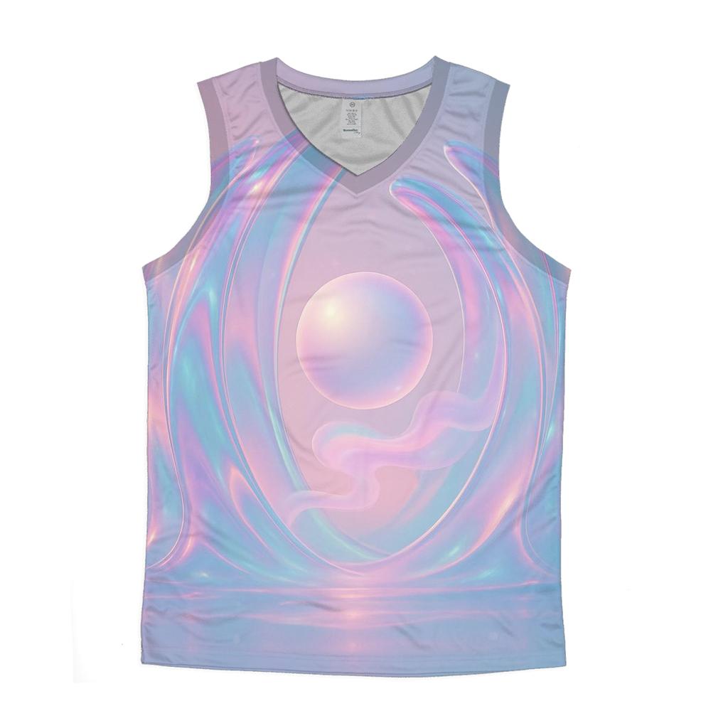 Prismatic Tide Cathedral sports performance tank tops