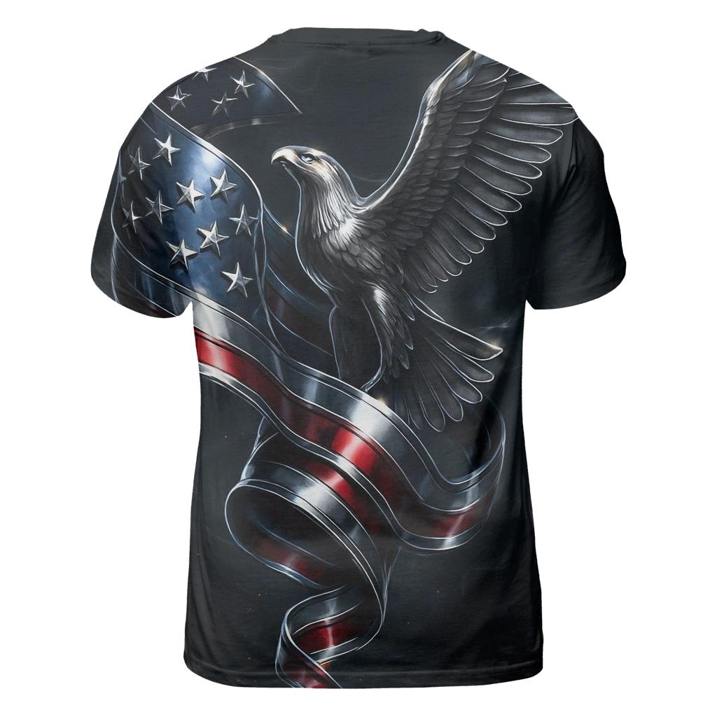 Chrome Tempest Stars And Stripes designer pattern shirts