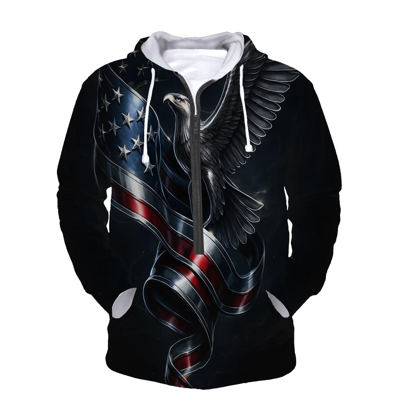 Chrome Tempest Stars And Stripes premium hoodies