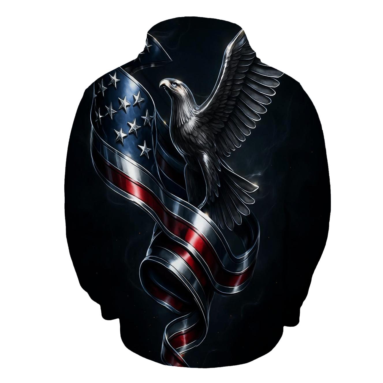 Chrome Tempest Stars And Stripes premium hoodies