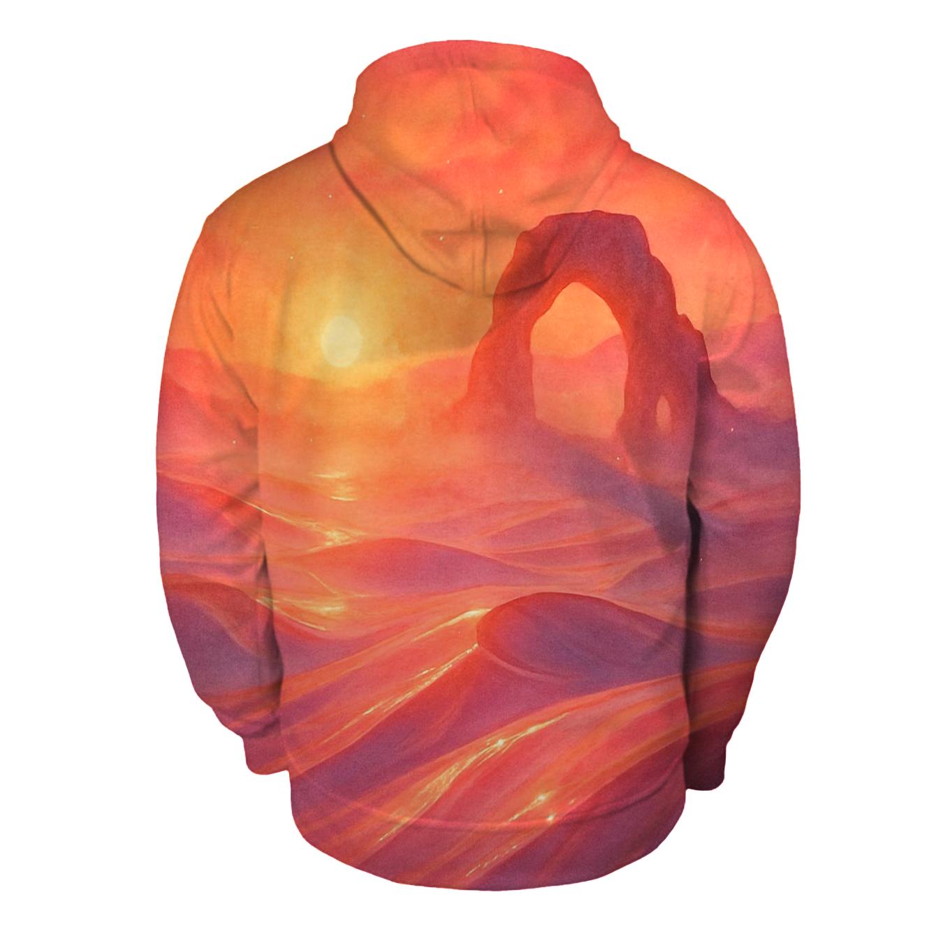 Glass Desert Mirage Sunset hoodies fashion