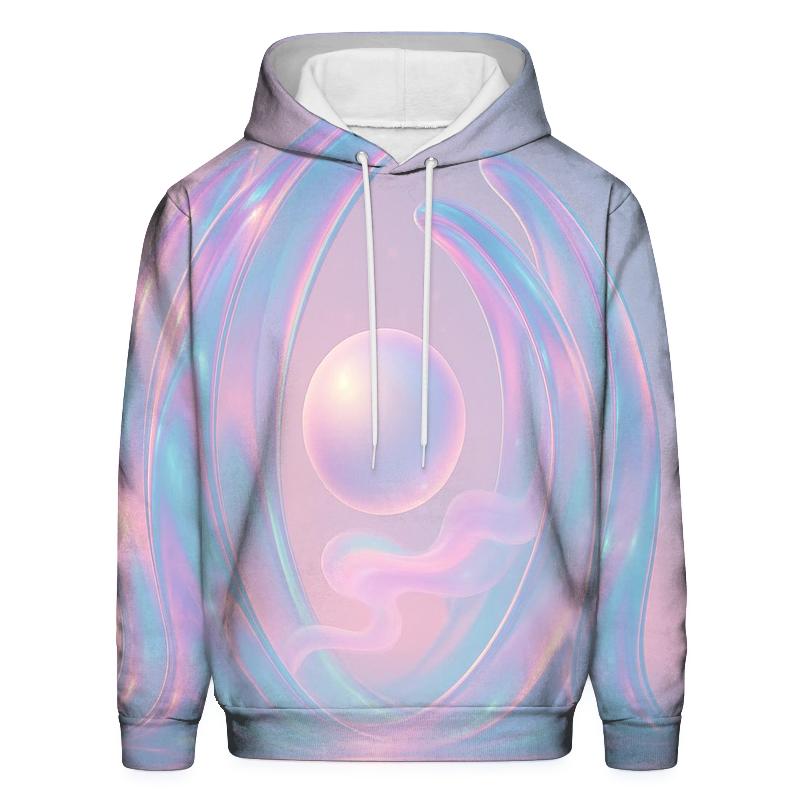 Prismatic Tide Cathedral pullover hoodies
