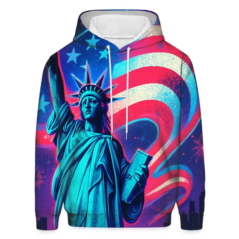 Neon Harbor Liberty Wave hoodie trends