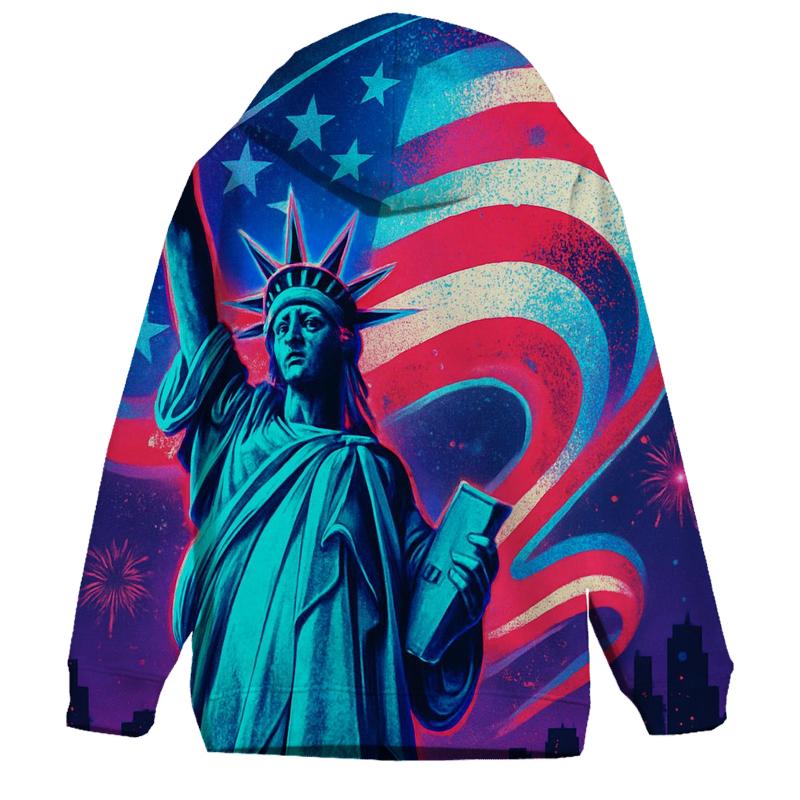 Neon Harbor Liberty Wave hoodie trends
