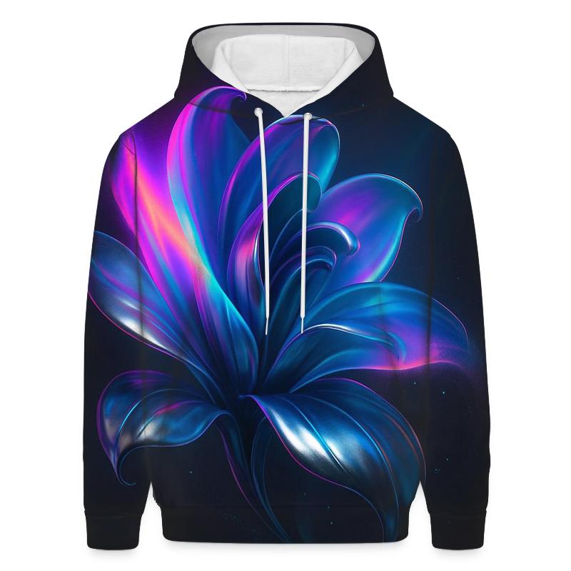 Chromium Aurora Bloom designer hoodies