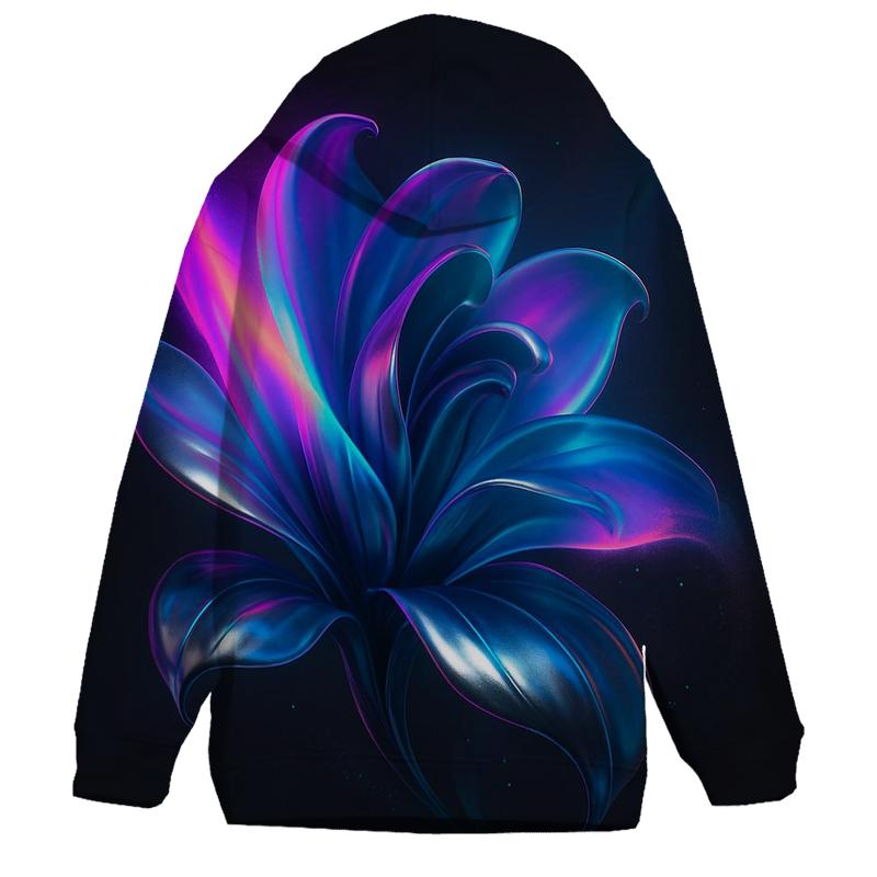 Chromium Aurora Bloom designer hoodies