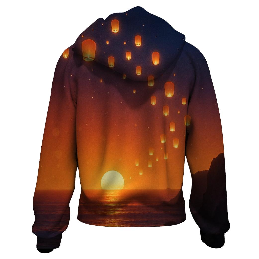 Saffron Sky Lantern Coast lightweight hoodies