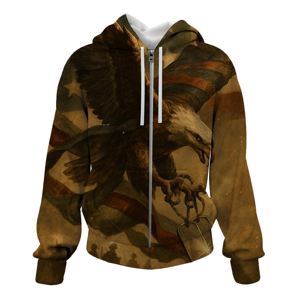 Steel Rain Freedom Watch zip-up hoodies