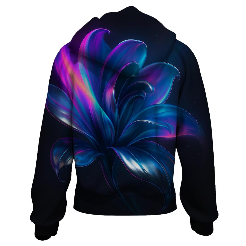 Chromium Aurora Bloom heavyweight hoodies