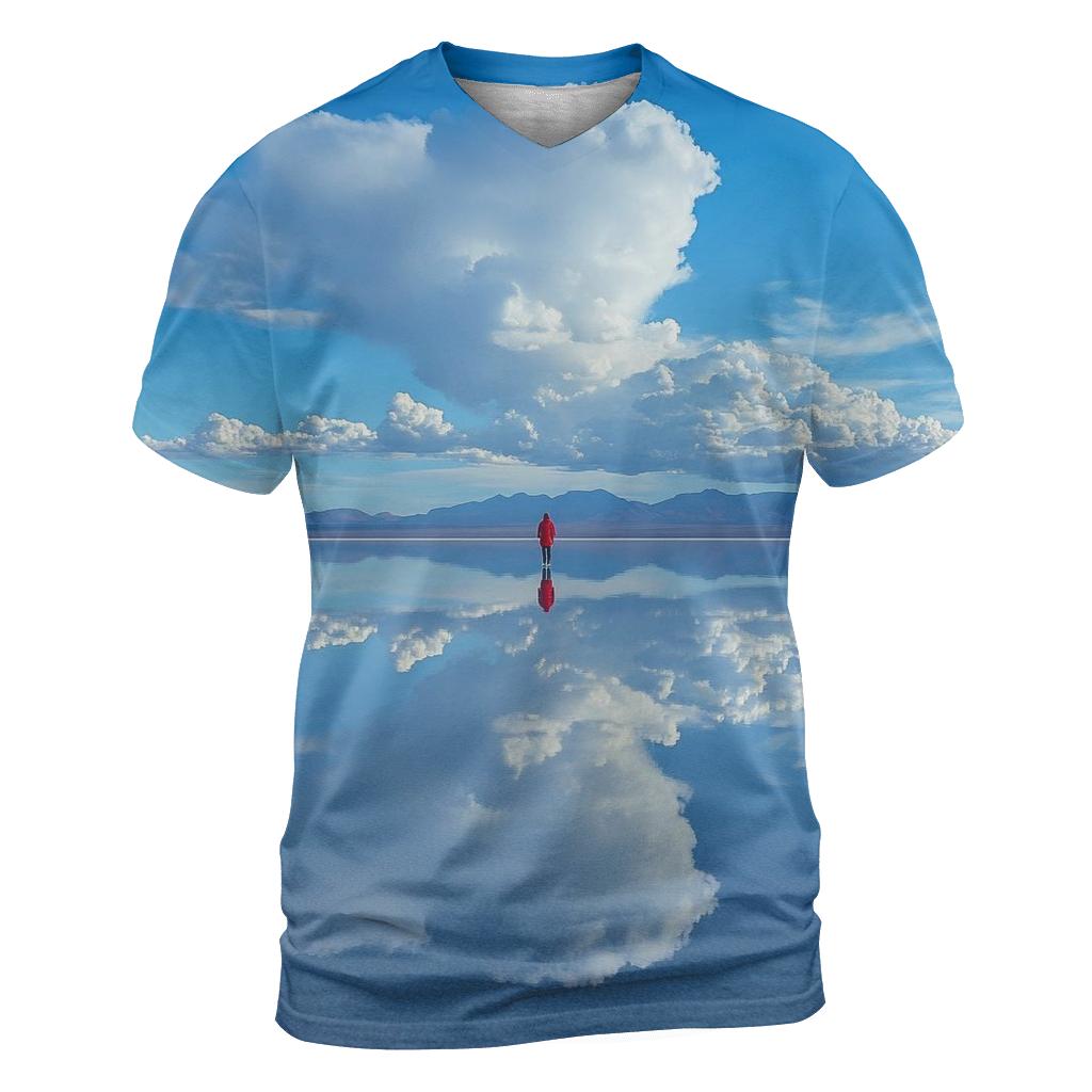 Salar De Uyuni Bolivia unique graphic print tees