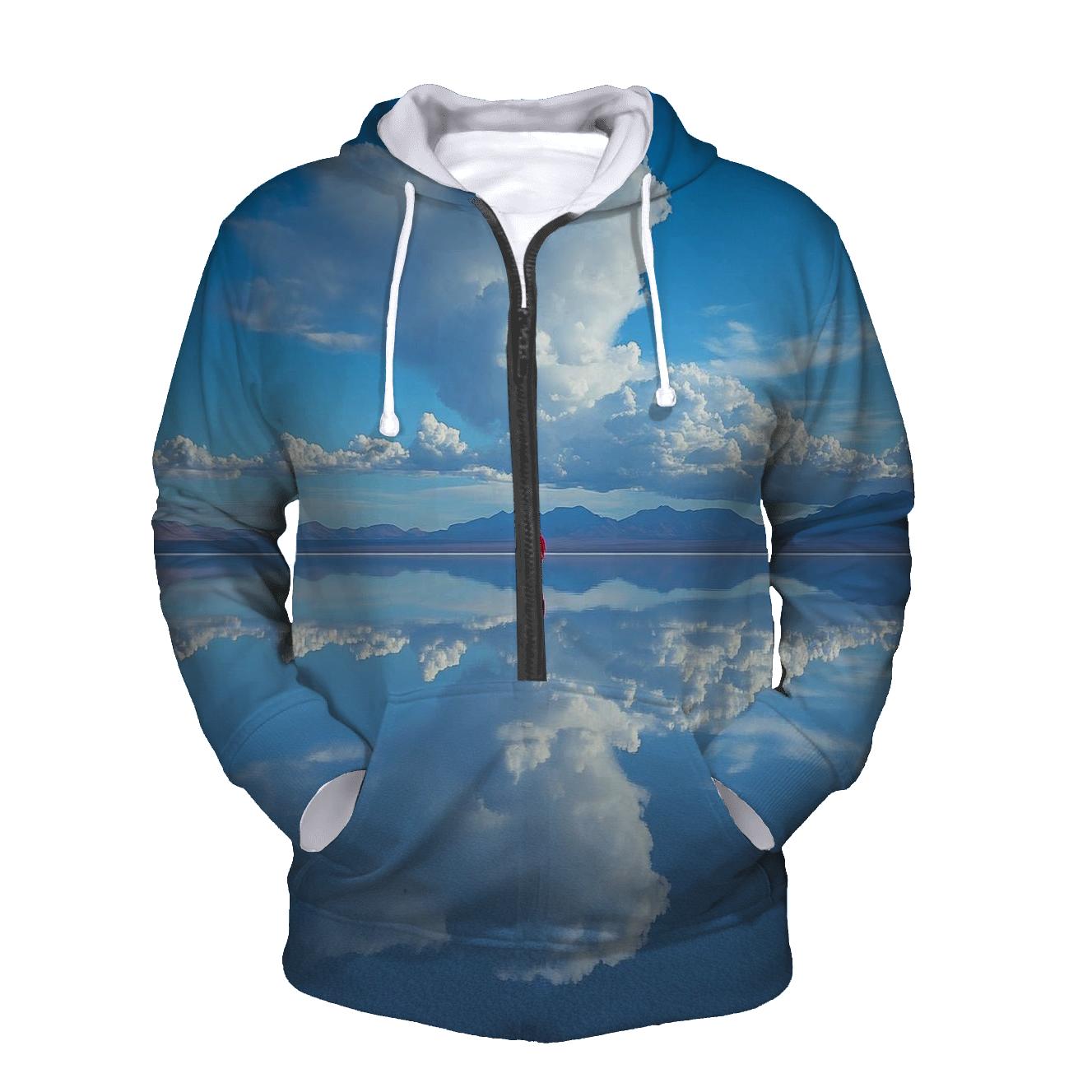 Salar De Uyuni Bolivia premium hoodies