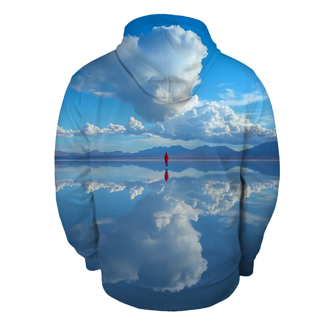 Salar De Uyuni Bolivia premium hoodies