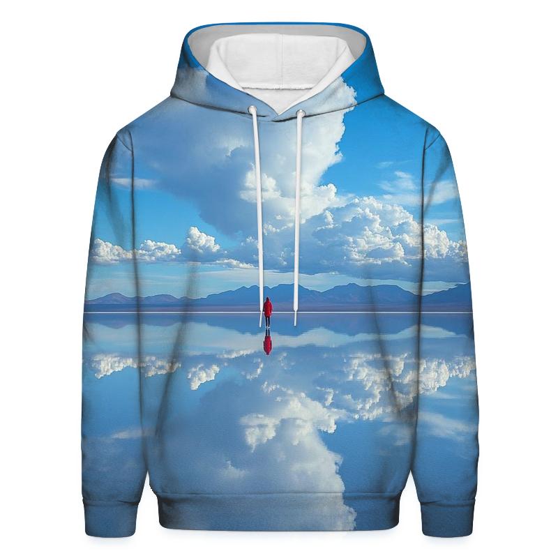 Salar De Uyuni Bolivia premium hoodies