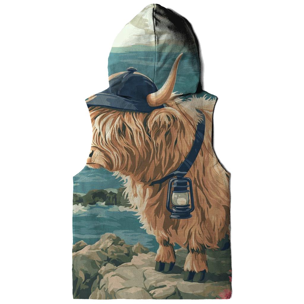 Highland Cow Lighthouse Keeper hoodie designs