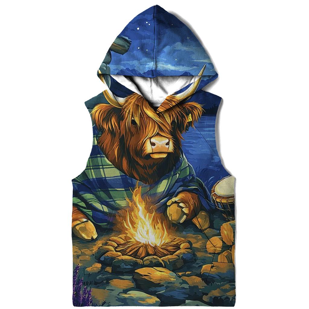 Highland Cow Mountain Bothy Music Night hoodie styles